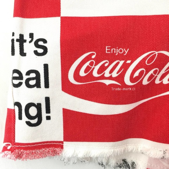 Coca Cola Denim Jean Shorts Size Medium High Waist - Picture 4 of 7
